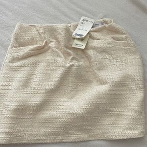 Twill skirt